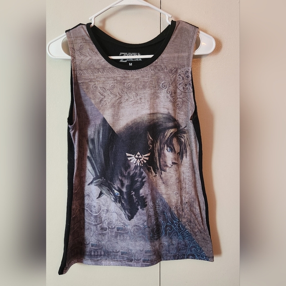 LEGEND OF ZELDA Youth Muscle Shirt Size Medium - Picture 1 of 4